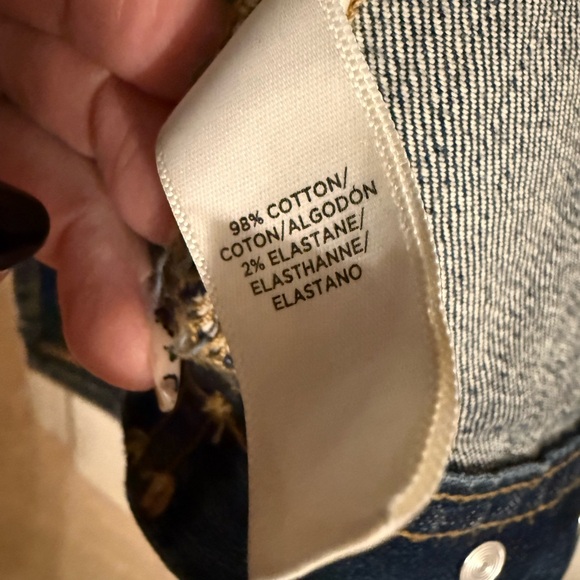 Ann Taylor LOFT Classic Blue Denim Jacket - Picture 4 of 4